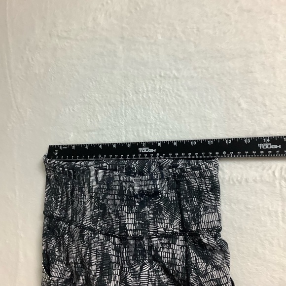 Lululemon Fast and Free High-Rise Tight 25" Lino Slide Alpine White Black Sz 4 - Picture 8 of 9